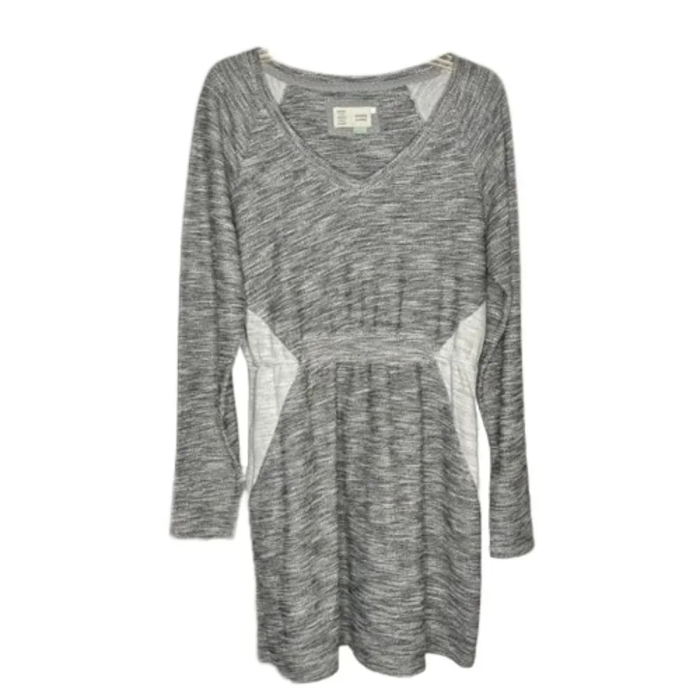 Anthropologie Saturday Sunday Gael Marled Cotton Knit Dress - L